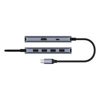 Cudy 6-IN-1 USB-C Hub with 4K HDMI
