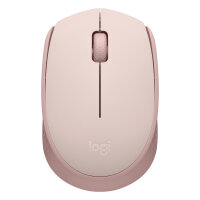 Logitech M171 Mouse right and left-handed optical 3 buttons wireless 2.4 GHz USB wireless receiver pink