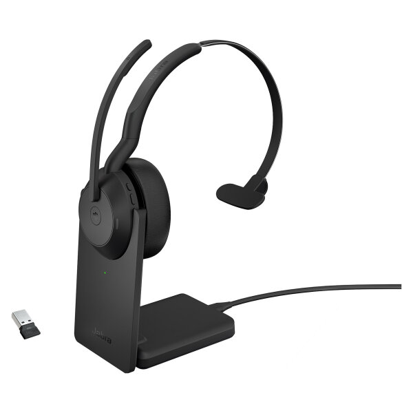 Jabra Evolve2 55 Link380a MS Mono Stand