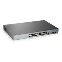 24+2P ZyXEL GS1350 RM M POE+