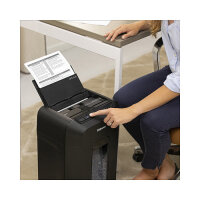 Fellowes AutoMax 90M Aktenvernichter Autofeed Partikelschnitt 90 Blatt 4x12mm P-4 Schwarz