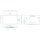 ALLNET High Performance Display 14 Zoll Android 12 RK3588 NFC PoE HDMI In Farbe schwarz