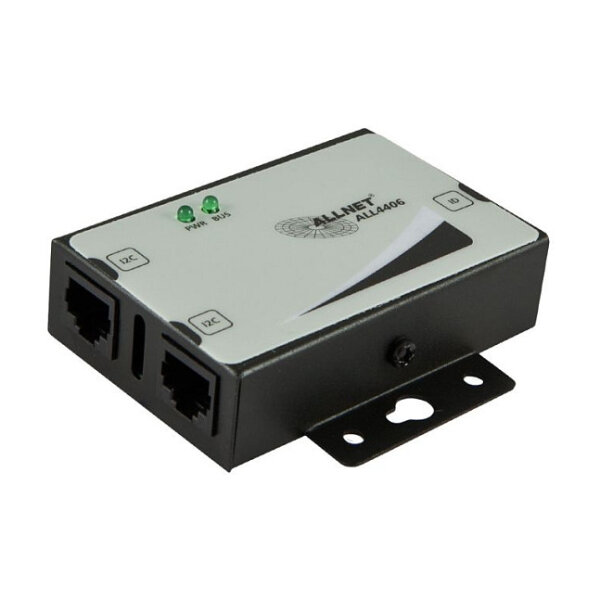 ALLNET MSR Sensor ALL4406 / Temperatursensor im Gehäuse *black*