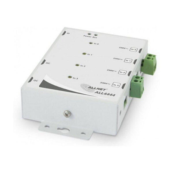 ALLNET MSR Sensor ALL4444 / 4 fach 220V Netzspannungswächter im Gehäuse
