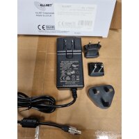 Z ALLNET Ersatznetzteil 12V/5A EU Type schwarz mit...