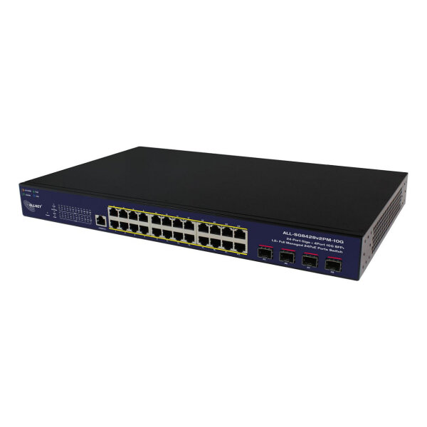 24+4P Allnet ALL-SG8428v2FPM-10G POE M