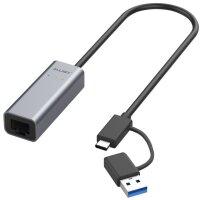 ALLNET USB 3.0 Typ-C&A Ethernet Adapter 2.5...