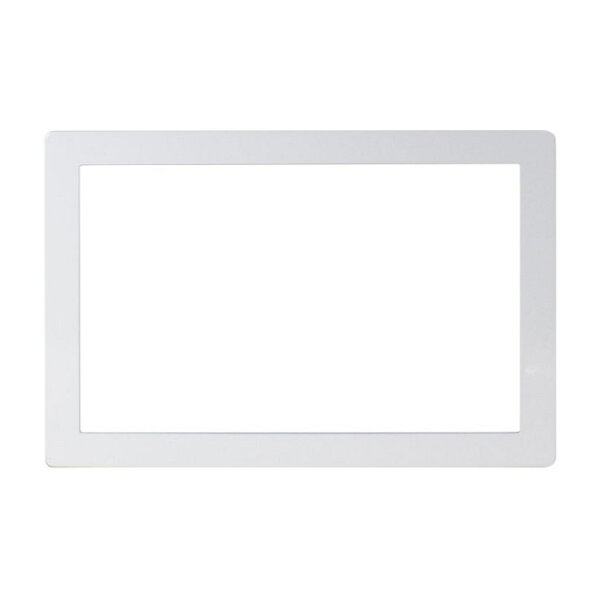 ALLNET Touch Display Tablet 14 Zoll zbh. Blende für Einbaurahmen Weiß schmal