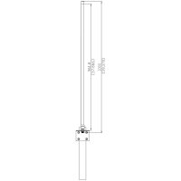 ALLNET Antenne 868MHz 7.3dbi Antenne (N-Female) Omnidirectional/Rundstrahl ANT-868-7,3dbi-OMNI LORA HELIUM IoT
