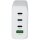 Z ALLNET Ersatznetzteil QC USB-C PD GaN Netzteil Power Supply 130 Watt 1x USB Typ-A QC 3x USB Typ-C**EU PLUG**