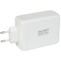 Z ALLNET Ersatznetzteil QC USB-C PD GaN Netzteil Power Supply 200 Watt 1x USB Typ-A QC 3x USB Typ-C**EU PLUG**