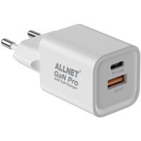 Z ALLNET Ersatznetzteil QC USB-C PD GaN Netzteil Power...
