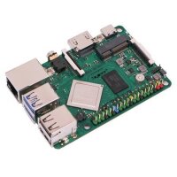 ALLNET Radxa Rock 3A 2GB RK3568 Quad-core Cortex-A55, freqency 2Ghz Mali G52 2GB LPDDR4
