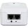 INTD ALLNET Powerline 1200Mbit 2er Bundle Bridge RJ45 HomePlugV2 SmartLink Passtrough ALL1681205v2