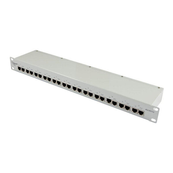 Z ALLNET TP Cat 6 Überspannungs / Blitzschutz 12Port ALL95112 auch ALL-IP