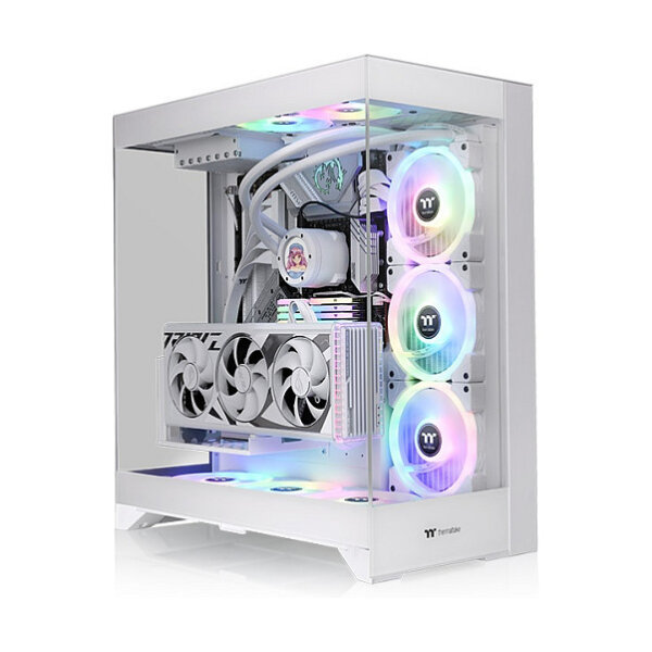 Midi Thermaltake CTE E550 TG Snow White