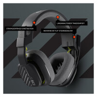 Logitech Astro Gaming A10 Gen 2 Headset full size wired 3.5 mm jack Black