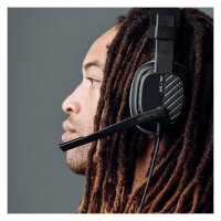 Logitech Astro Gaming A10 Gen 2 Headset full size wired 3.5 mm jack Black