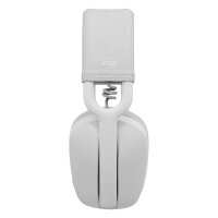 Logitech Zone Vibe 100 Headset full size Bluetooth wireless off-white