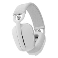 Logitech Zone Vibe 100 Headset full size Bluetooth wireless off-white