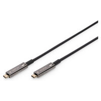 DIGITUS 4K USB 3.1 Typ - C AOC AV-Anschlusskabel, 10m