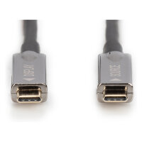DIGITUS 4K USB 3.1 Typ - C AOC AV-Anschlusskabel, 10m