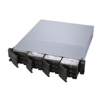 QNAP TL-R1200S-RP 12-bay 2U rackmount SATA JBOD expansion unit redundant PSU