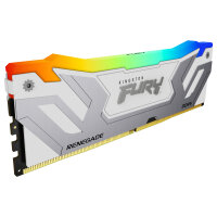 KINGSTON 48GB 8400MT/s DDR5 CL40 CUDIMM Kit of 2 FURY Renegade RGB White XMP