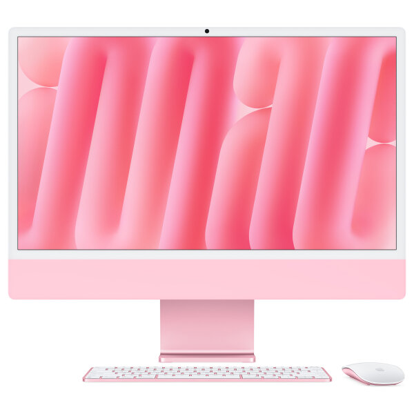 APPLE 24inch iMac with Retina 4.5K display Apple M4 chip with 10core CPU and 10core GPU 24GB 512GB SSD Pink