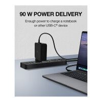 ICY BOX IB-PS101-PD Universal Notebook Netzteil USB-C 90W 1,8m Kabel