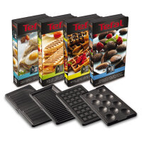 Tefal Snack Collection Kombigerät SW854D16 (Sandwich+Waffel)