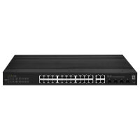 Switch 28x GE IGS-2128 4xSFP. 24xRJ45 Ports sw