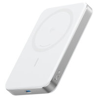 ANKER MagGo PowerBank 10.000mAh Slim weiss magnetische...