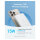 ANKER MagGo PowerBank 10.000mAh Slim weiss magnetische Powerbank im ultra-schlanken Design fuer iPhone 12 und hher und AirPods