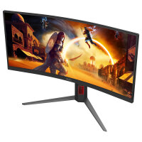 86,4cm/34" (3440x1440) AOC CU34G4Z 21:9 WQHD Fast VA 1ms 240Hz HDMI DisplayPort USB VESA HDR Curved Black