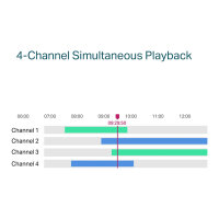 TP-Link Omada IPCam VIGI NVR1004H-4P Channel PoE Video