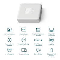TP-Link Omada IPCam VIGI NVR1104H-4P Channel PoE Network