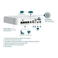 TP-Link Omada IPCam VIGI NVR1104H-4P Channel PoE Network
