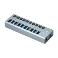 D I-TEC USB 3.0 HUB 10 PORT 48 W
