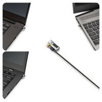 Kensington ClickSafe Kombinationsschloss Universal 3-in-1