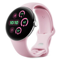 Google Pixel Watch 3 (41mm). Active Band. Rose Quartz. Small