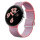 Google Pixel Watch 3 (45mm). Woven Band. Peony