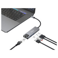 Equip Adapter USB-C -> RJ45 10/100/1000/2500 Mbps + USB 3.2