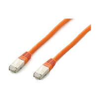 Equip Patchkabel Cat6A S/FTP 2xRJ45 5.00m orange Plat.LSZH Polybeutel