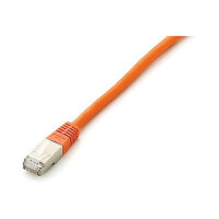 Equip Patchkabel Cat6A S/FTP 2xRJ45 5.00m orange Plat.LSZH Polybeutel