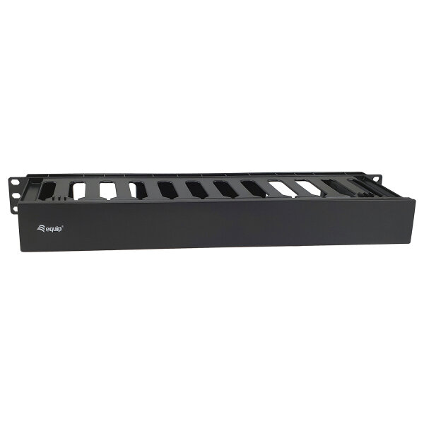 Equip 19" Kabelmanagement Panel abnehmbare Heckplatte sw