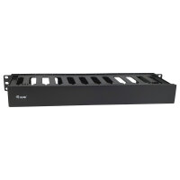 Equip 19" Kabelmanagement Panel abnehmbare Heckplatte sw