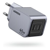 UGREEN Nexode Pro 45W Dual USB-C GaN Fast Charger EU gray