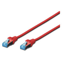 DIGITUS Patchkabel RJ45 SF/UTP Cat5e 2.00m rot...