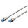 DIGITUS Patchkabel Cat5e SF/UTP Ste. RJ45 1,00m grau Polybeutel